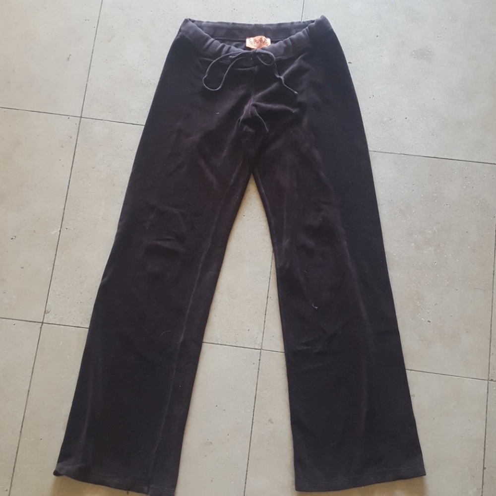 Brown Juicy Couture track suit pants